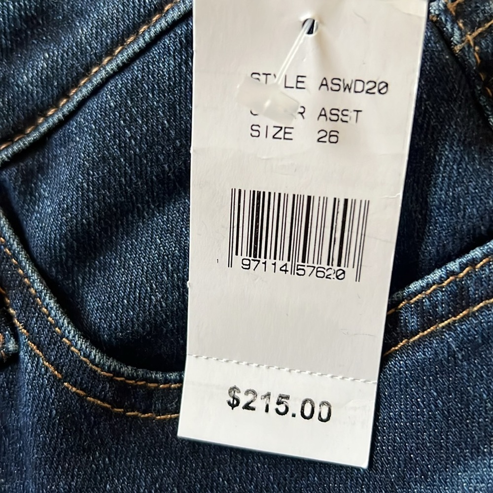 π AG Adriano Goldschmidt Dark Wash Denim Jeans - Picture 14 of 16